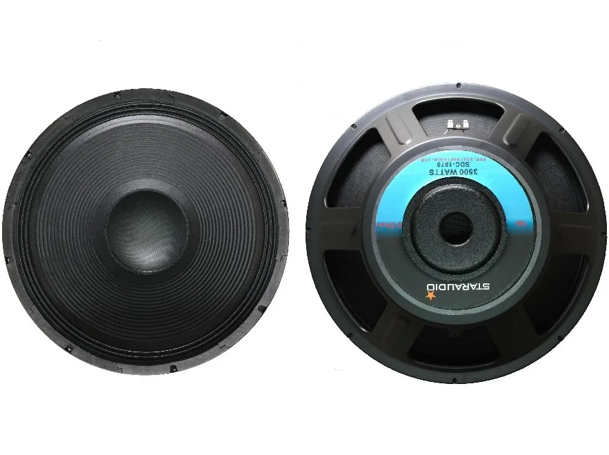 STARAUDIO SDC 1870 3500W 18" Pro Raw PA DJ Speaker Subwoofer 8 Ohm Woofer 70 oz in