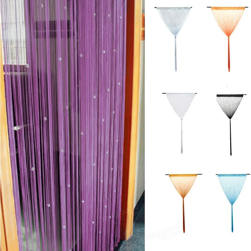Diseño cortina de la secuencia compra lotes baratos de ... DIY diseño Cortinas