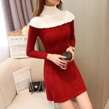 5671- двухслойный свитер с воротником 53