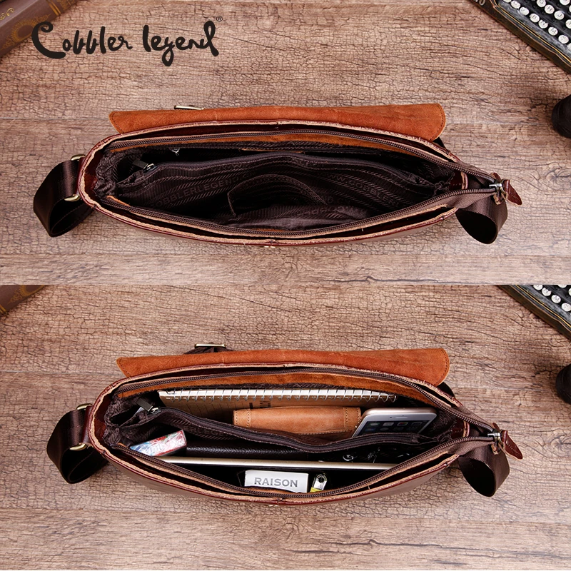 Casual Crossbody Cobbler Men's Handbags Messenger 5