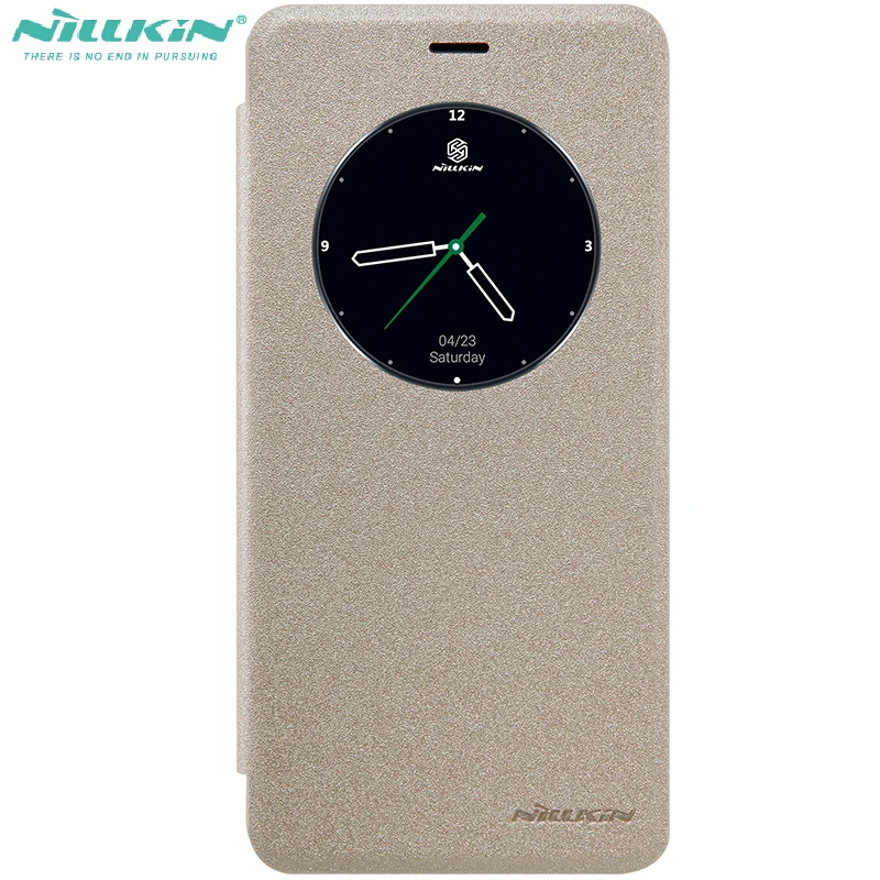 

Original Nillkin Leather + PC Window View Flip Case For Meizu M3E Auto Wake Smart Sleep Cover