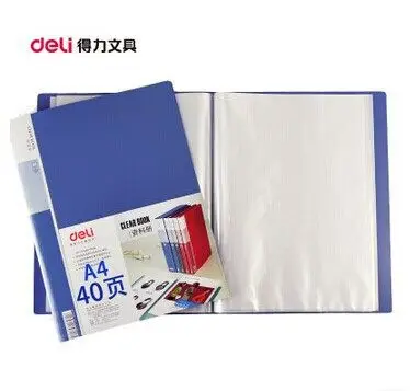

40 Pages Multilayer Folder Insert A4 Student Paper Bag Information Kit 5004 file organizer business supplies