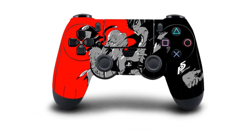 1pc Game Persona 5 P5 PS4 Skin Sticker Decal For Sony PS4 Playstation 4 Dualshouck 4 Game PS4 Wireless Controller Sticker