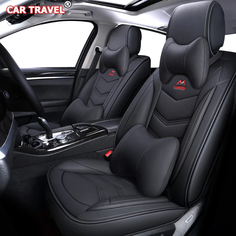 Роскошный кожаный чехол для автомобильных сидений kia sportage rio 3/4 ceed sorento soul niro k2 k3 k5