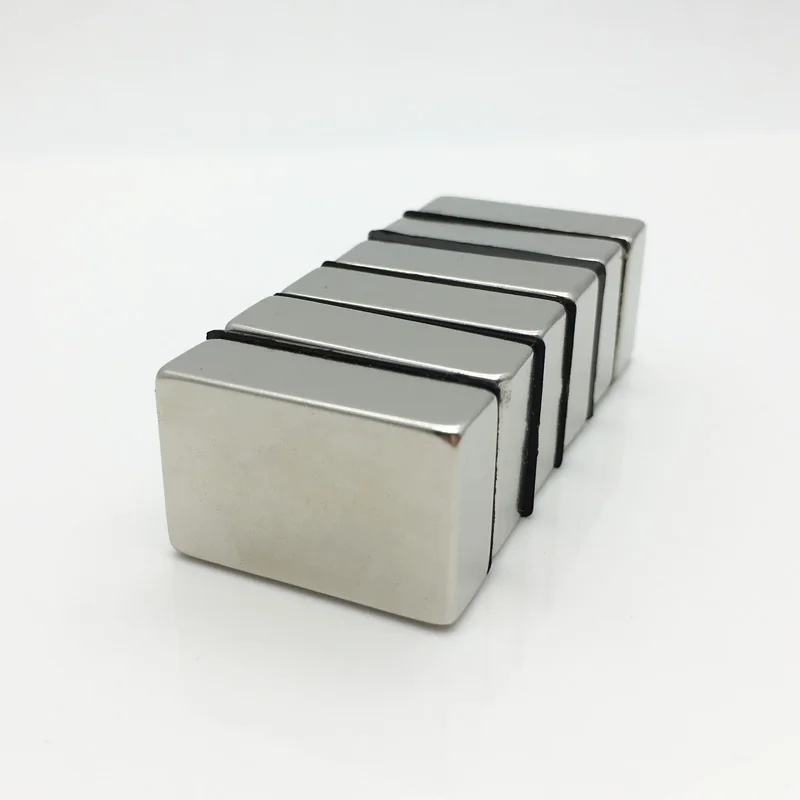 

2pcs N52 40*25*10 ndfeb 40x25x10 Super Strong Block Cuboid Neodymium Magnets 40mm x 25mm x 10mm