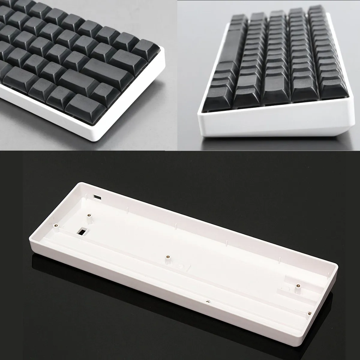 60% Механическая игровая мини клавиатура базовое сиденье Пластиковый защитный чехол рамка для GH60 POKER2 FACEU