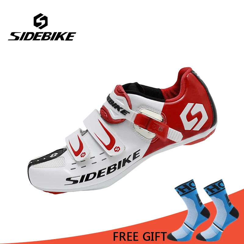 

Sidebike Cycling Shoes Road Bike Shoes Sapatilha Ciclismo Athletic Breathable Racing Sneaker Men Self-Locking Bicycle Shoes