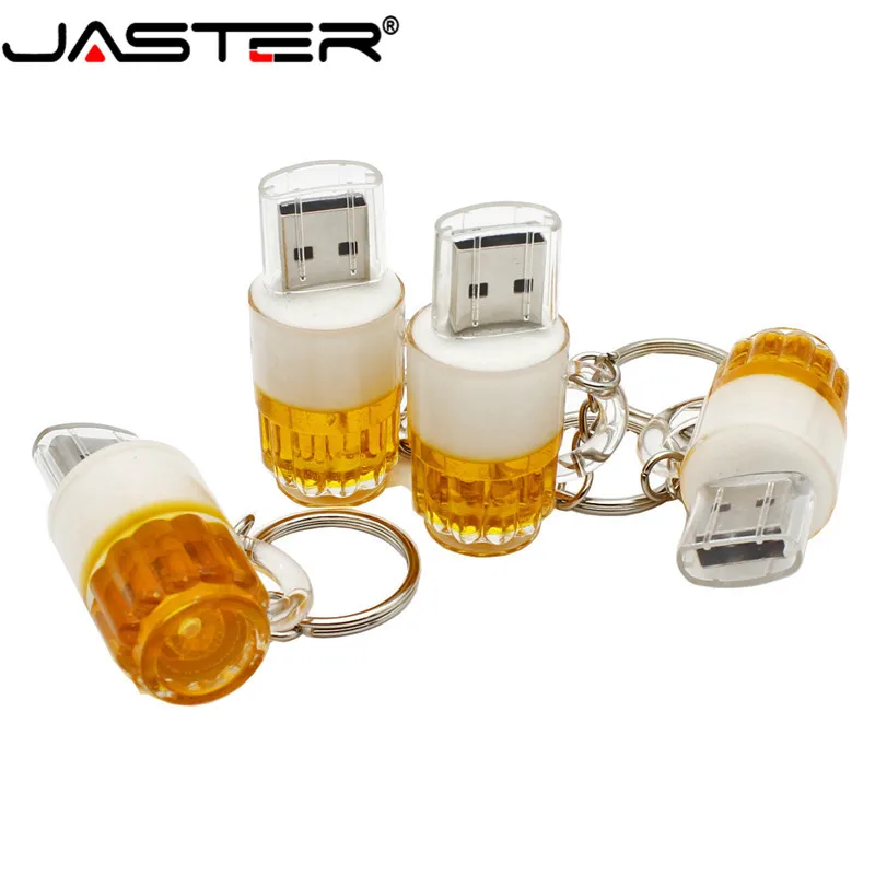 JASTER специальная пивная кружка модель usb флэш-накопитель пивное стекло Флешка 8 ГБ 16 ГБ 32 ГБ карта памяти Флешка USB 2,0 флешка