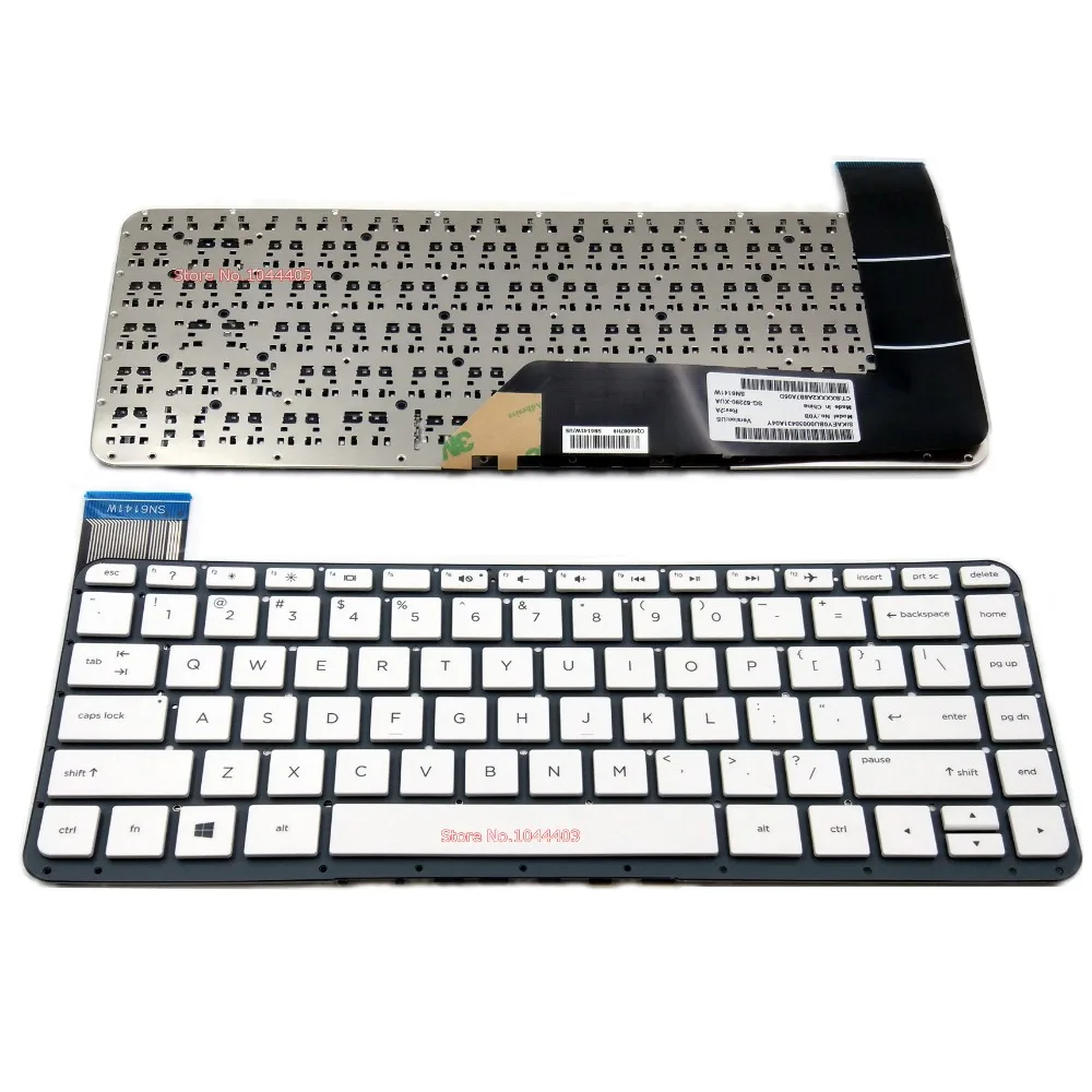 Новая клавиатура для ноутбука HP Stream 13 C C000 C100 Series SG 62290 XUA SN6141W 791433 001 белая с