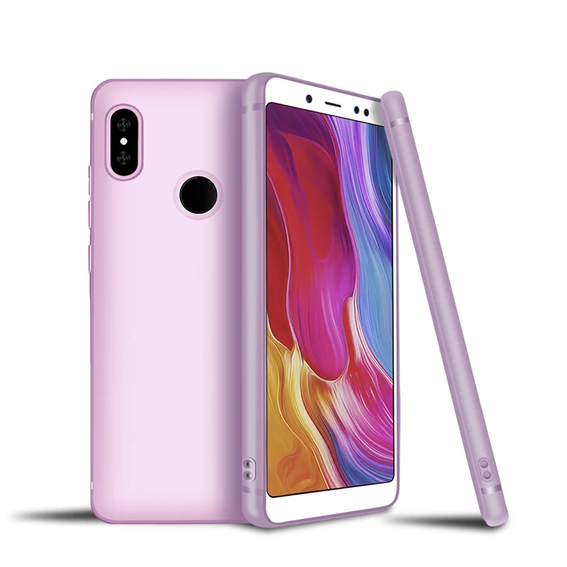 

Case For Xiaomi Redmi Note 5 Prime Pro 5A 4X Note 4 Global Macarons Color TPU Silicone Matte Case Note 5 4 Soft Back Phone Cover
