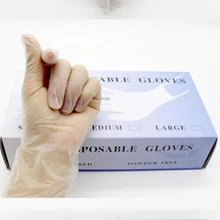 Дешевые 60 шт ПВХ резиновые одноразовые перчатки латексные для постоянного макияжа татуировки одноразовые перчатки татуировка бровей и губ аксессуары