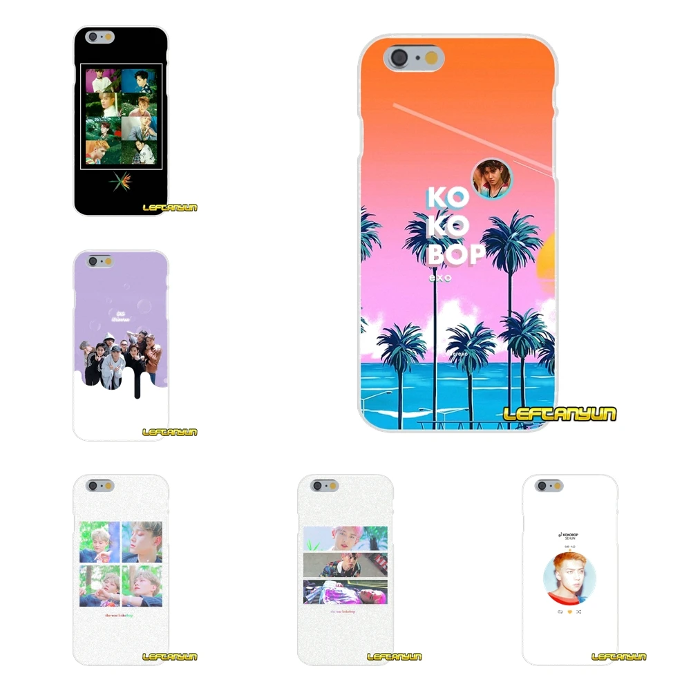 

Cell Phone Shell Case For Sony Xperia M2 M4 M5 E3 XA Aqua Z Z1 Z2 Z3 Z5 compact LG K4 7 8 10 V20 V30 2017 kpop EXO KOKOBOP group