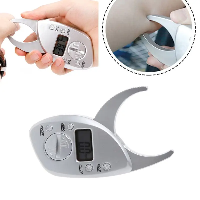 Body Fat Caliper Tester Scales Fitness Monitors Analyzer Digital Skinfold Slimming Measuring Instruments Electronic Fat Measure Body Fat Caliper Tester Scales Fitness Monitors Analyzer Digital Skinfold Slimming Measuring Instruments Electronic Fat Measure