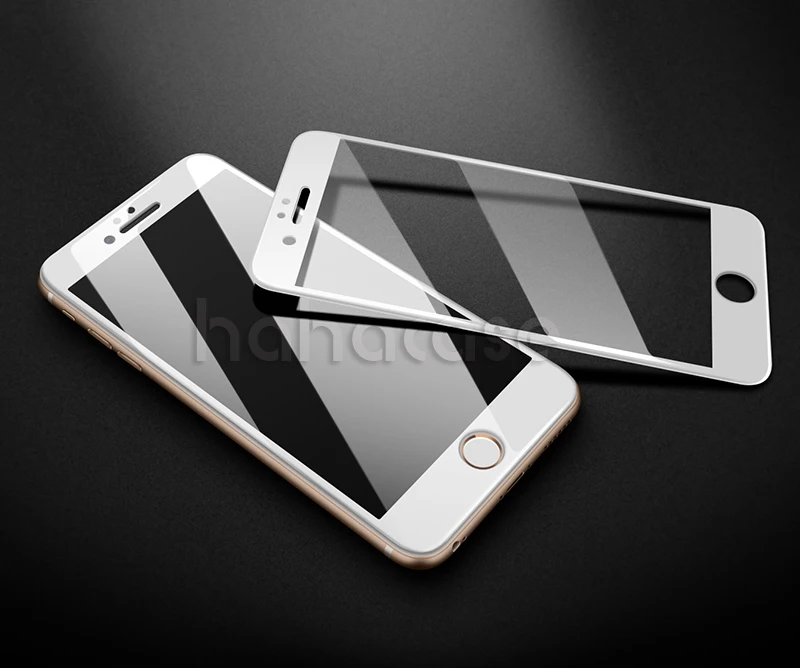 Полностью изогнутое закаленное стекло 6D Edge 500 шт. для iPhone 11 Pro Max XS XR X 8 7 6 6S Plus, антицарапина, глянцевая Защитная пленка для экрана