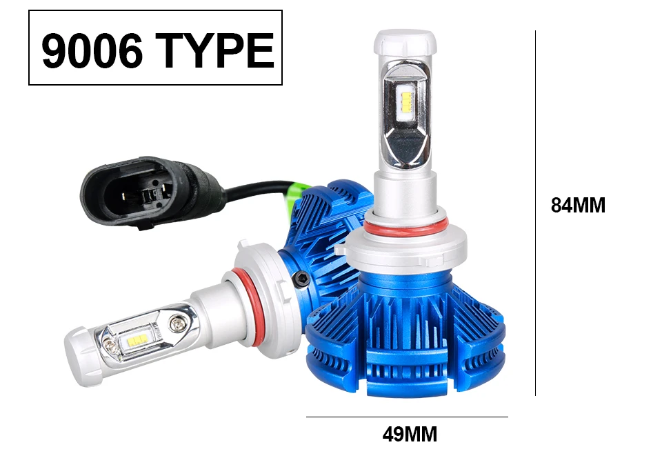 H4 Led CSP Chips H7 LED Headlights Auto-styling Led Car Bulb H1 H11 Fog Lamp Fanless (18)