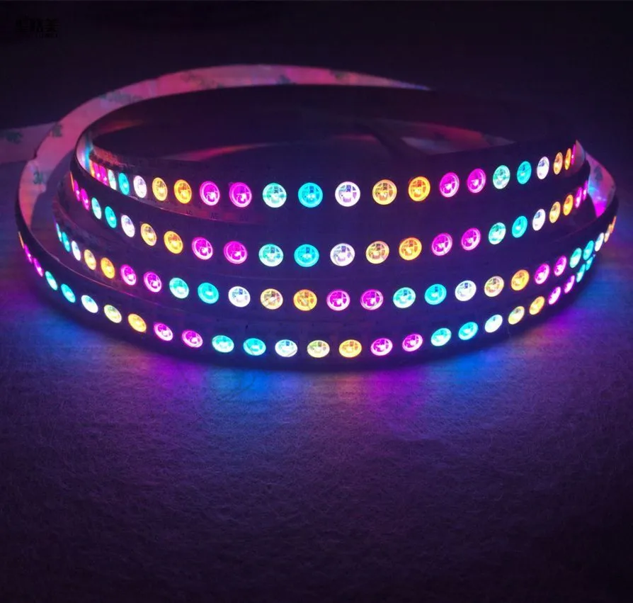 5m-lot-WS2813-Dual-signal-wires-individually-2addressable-RGB-led-pixel-strip-30-60-144leds-m