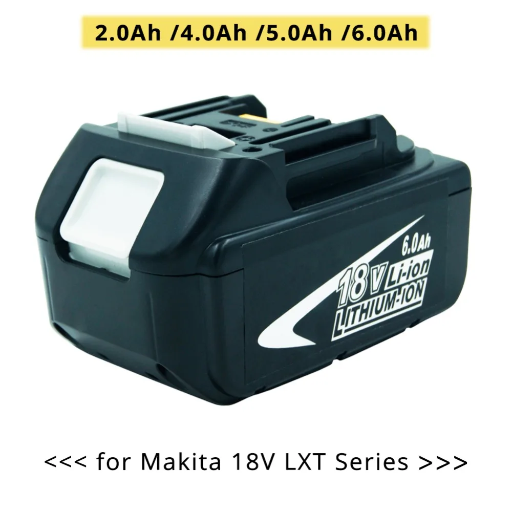 

Replacement for Makita 18v Rechargeable Lithium ion Battery BL1850 BL1830 BL1860 LXT400 Power Tools