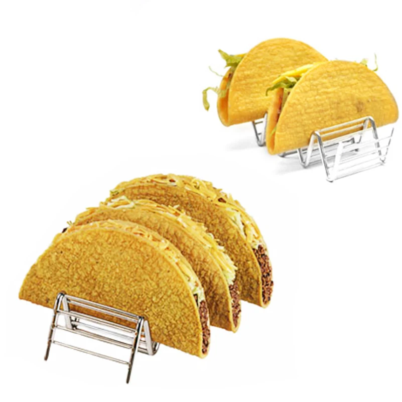 Stainless Steel Cutlery Stainless Steel Creative Mexican Pancake Rack 4