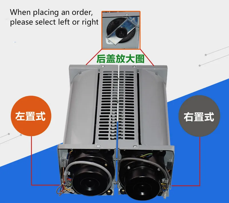 

Cross-flow Fan Left-set and Right-set Elevator Cross-flow Fan
