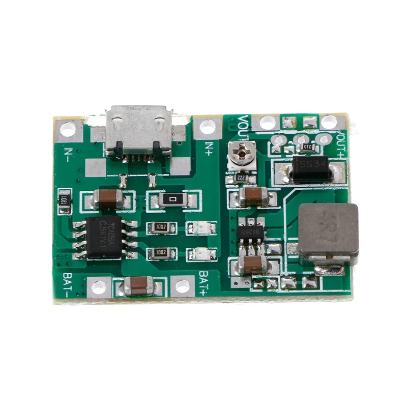 USB Lithium Li-ion 18650 Battery Charger Module 3.7v 4.2v Boost Step Up 9V 6F22