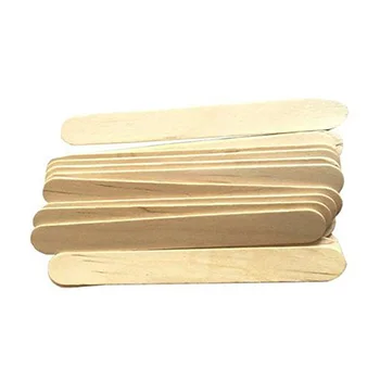 

200pcs/Pack Ice Cream Sticks Wood Craft Popsicle Sticks for DIY Art Crafts Puzzle Spelling Toy Material Wooden Stick