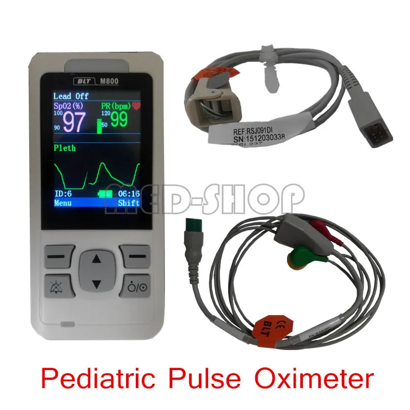 [Child Oximeter] Biolight Handheld Portable Child Pulse Oximeter with