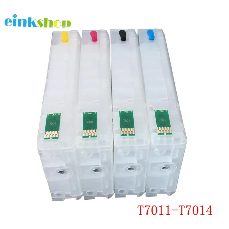 einkshop T7021-T7024 Refillable Cartridge with Chip for EPSON Workforce pro WP4515DN WP4525 WP4595 WP-4545 wp4015 wp4025 ink cartridge inkjet ink cartridge