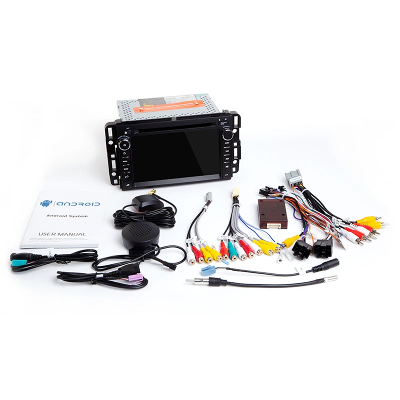 Cheap 7 inch Head Unit Android 8.1 Car Radio Stereo Audio GPS Navigation For Chevrolet Traverse Tahoe Suburban GMC Multimedia player 4