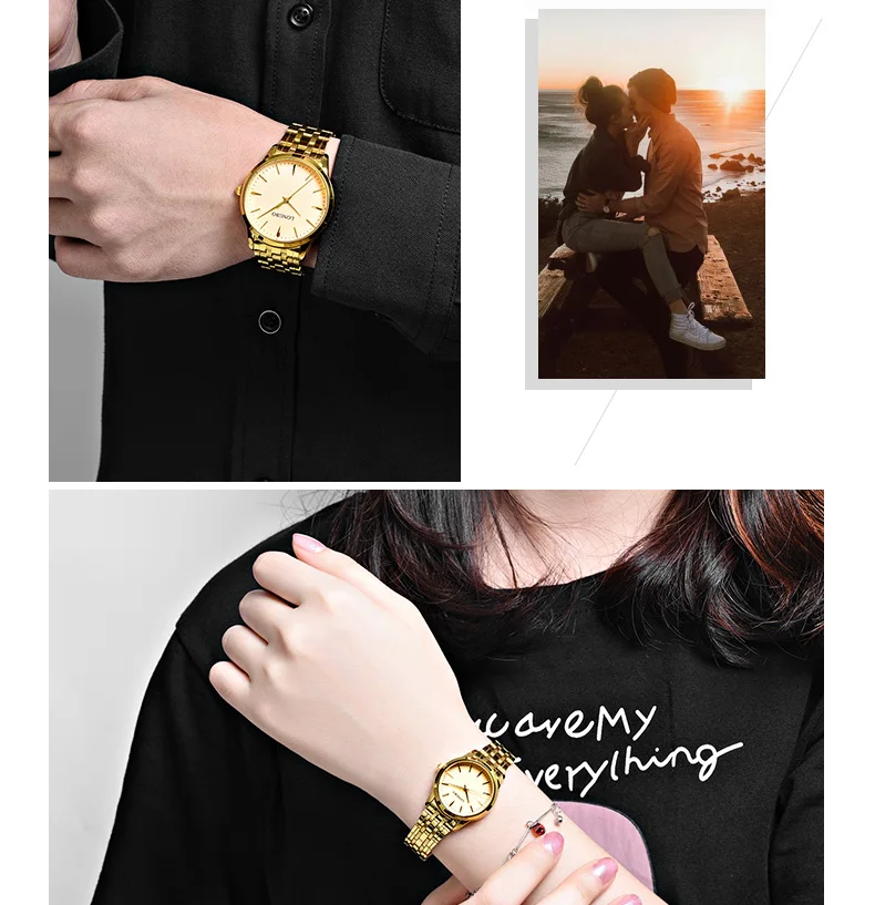 LONGBO бренд повседневные кварцевые часы для пары модные новые мужские и женские часы водонепроницаемые простые наручные часы для влюбленных подарки 80305