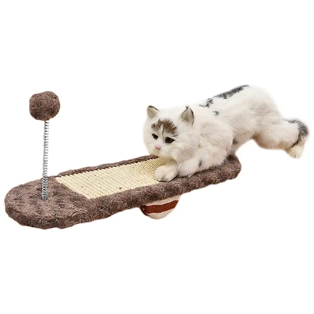 

New Kitten Table Cat Scratch Board Seesaw Pet Cat Toy Sisal Pet Cat Claw Tool