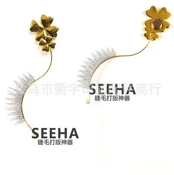 

by dhl or ems 100pairs 2pcs False Eyelash Style Display Board Eyelashes Grafting Extensions Auxiliary Tool Assistor with Magnet