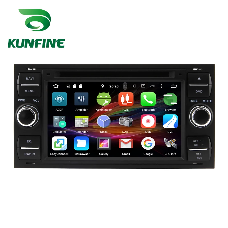 Android Car DVD GPS Navigation Multimedia Player Car Stereo For Ford focus 1999-2008 BLACK Radio Headunit (3)
