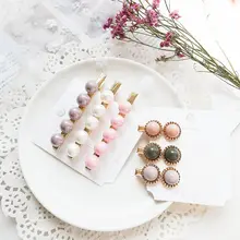 Новая мода заколки для волос Корейская чистая красная жемчужная заколка-зажим bb заколка для взрослых заколка для прически женские Инструменты для укладки волос