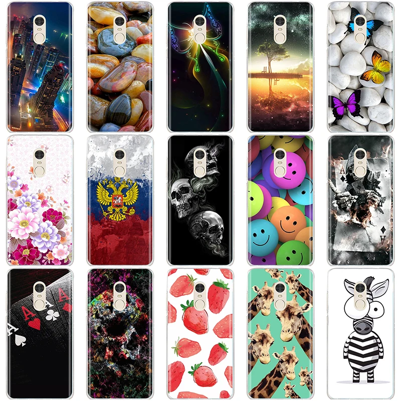 Case For Xiaomi Redmi note 4 Cover for Note 4X 3D Soft TPU Silicone redmi X coque 5.5" | Мобильные телефоны и