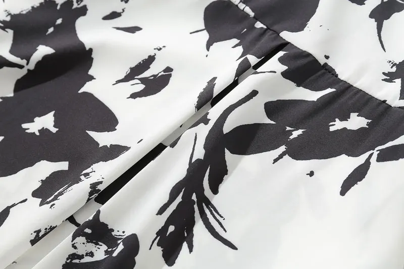 Flower Printed Long Sleeve Shirts 9