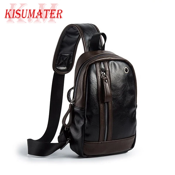 2019 New Fashion fanny pack men&#39;s waist bags waterproof chest bags for Trend Small Satchel Retro ...