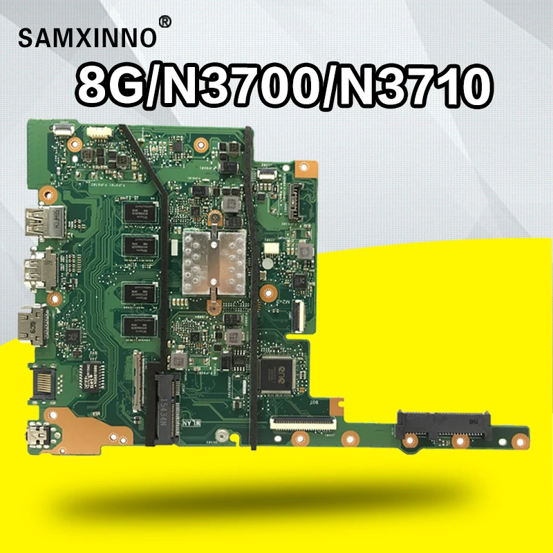 

E402SA Motherboard N3700/N3710U 8GB For ASUS E502SA E402 E502 E402S E502S laptop Motherboard E402SA Mainboard E402SA Motherboard