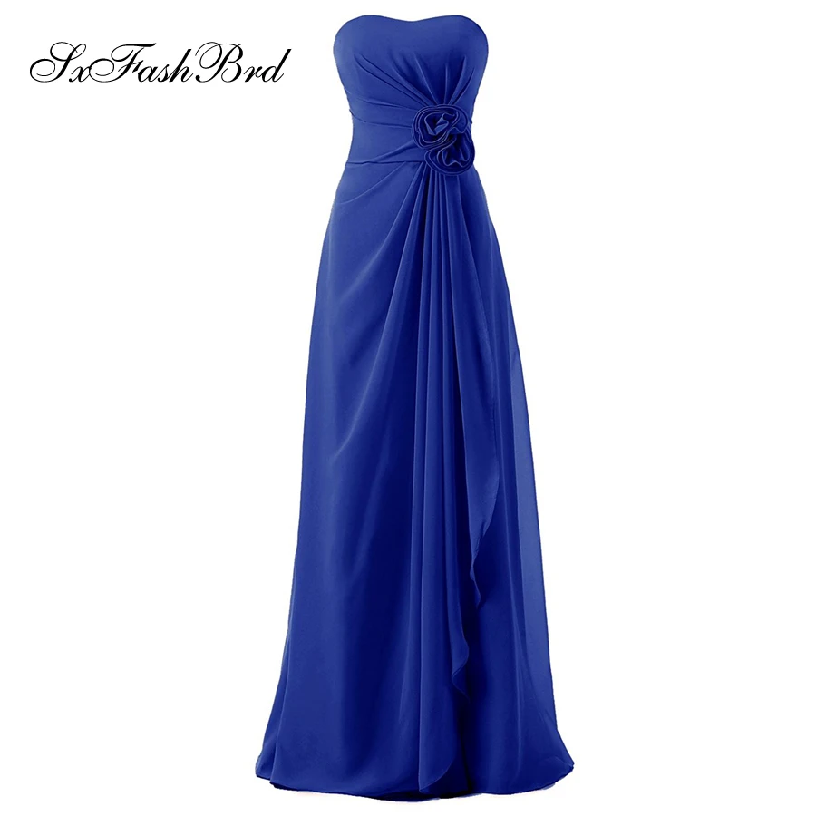 Vestido de festa Милая Талия с цветком линия Длинные свадебные платья для невесты Vestido Largo