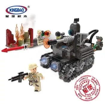 

XingBao 06016 324Pcs Genuine Military Series The Remote Control UAV Set Building Blocks Model DIY Bricks Toys Gifts For Children