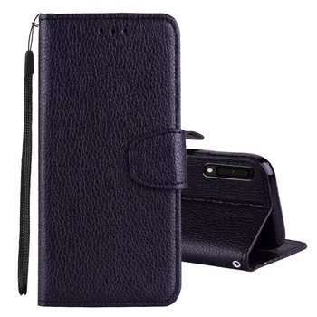 

20pcs/lot Litchi 3 card+photo frame leather PU case cover for Samsung Galaxy A6 A6 plus A8 A8 plus A7 2018 A750 wallet case