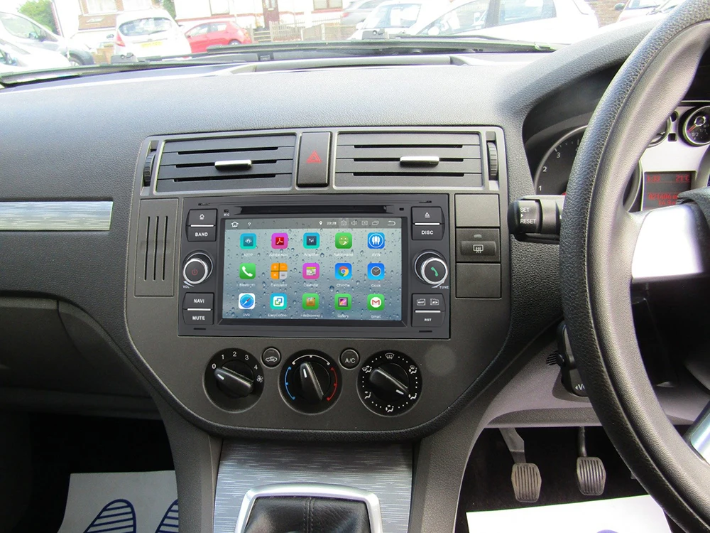 Perfect 5 USB Port Octa Core Android 9.0 Car DVD Player For Ford Mondeo Focus Fiesta Transit Galaxy Fusion C-MAX S-MAX C S MAX Car Radio 3