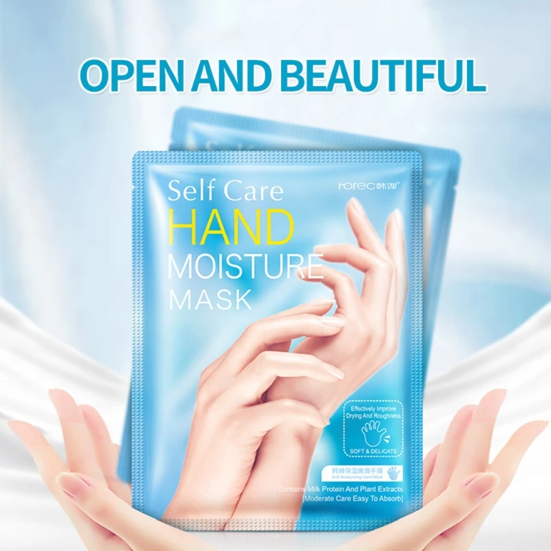 

Nourishing Hand Mask Smoothening Whitening Moisture Milk Skin Care Beauty Gifts For Girls And Women