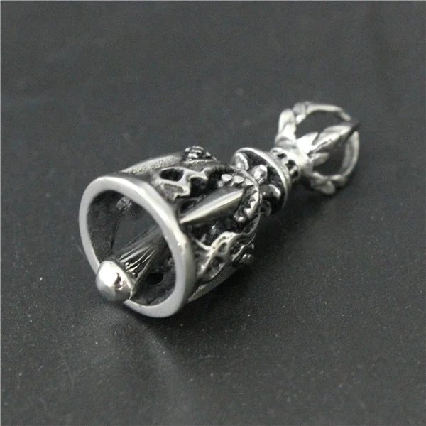 100% Personal Design Punk Bells Pendant 316 Stainless Steel Fashion New Fashion Biker Pendant 2