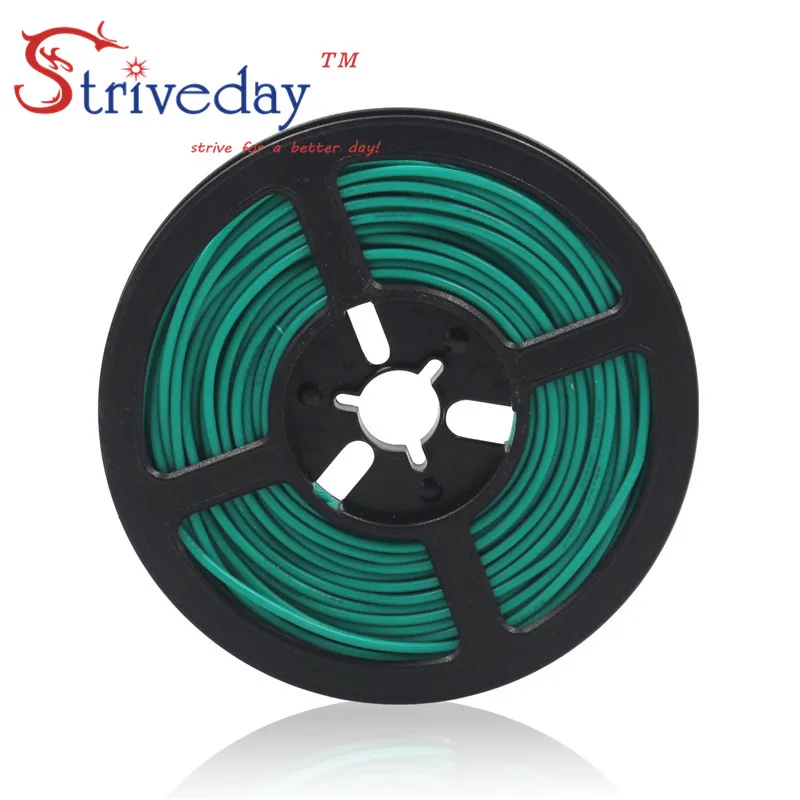 

100 meters/roll 328ft 24AWG Flexible Silicone Rubber Wire Tinned Copper line DIY with 10 colors to choose from