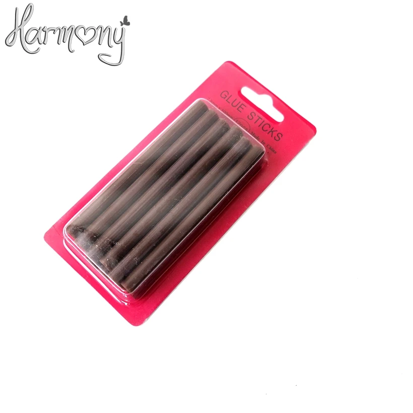 12pcs 0.7*10 cm Keratin Glue Sticks, 4 colors optional in stock 1 pack