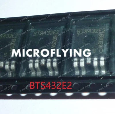 

2PCS BTS432F2 BTS432F BTS432 TO-263-5 Intelligent power switch IC