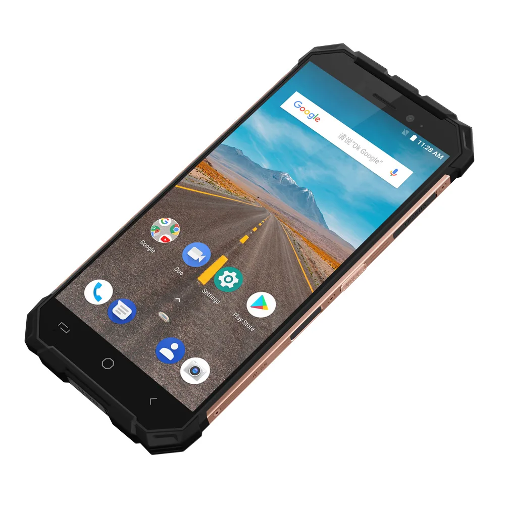 Ulefone Armor X Водонепроницаемый IP68 смартфон 5," HD+ 18:9 четырехъядерный 5500 мАч Android 8,1 2 ГБ+ 16 Гб 13MP NFC Беспроводной зарядный телефон