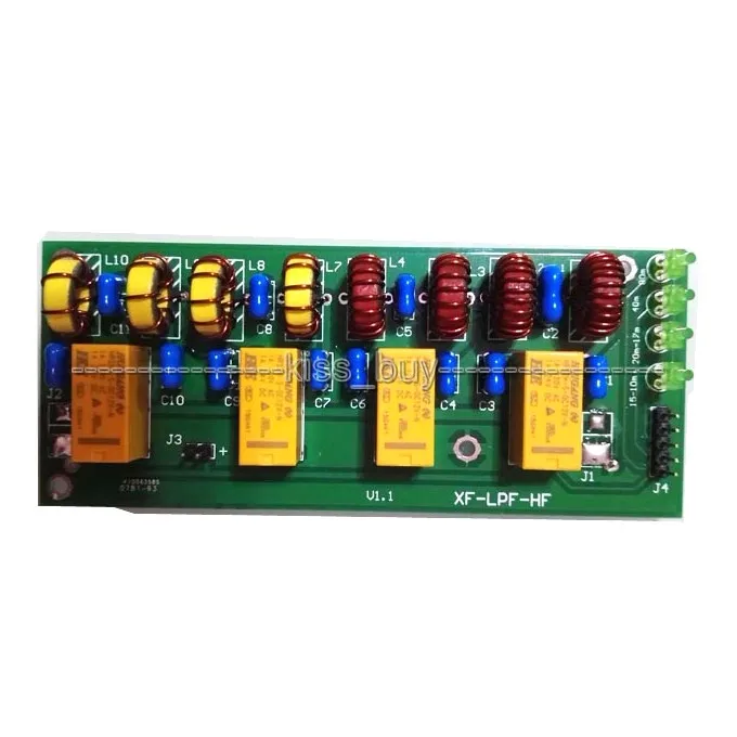 Собранный dc 12v 100W 3,5 Mhz-30 Mhz усилитель мощности HF фильтр низких частот