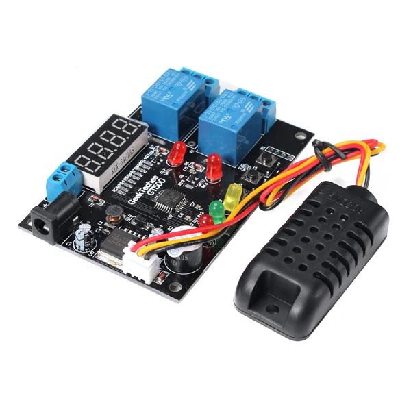 

GT500 Temperature And Humidity Control Module With Sensor And Connection Cable New