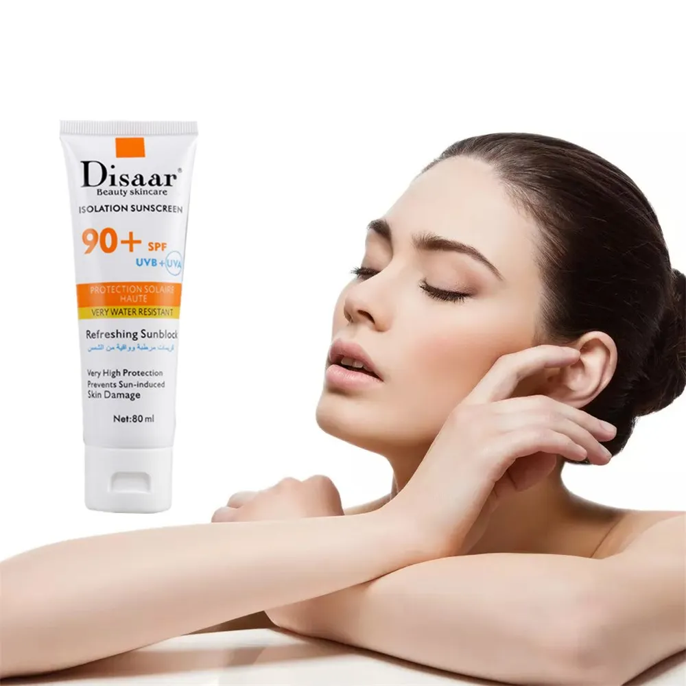 Face Foundation Base Makeup 80ml Concealer Isolation Sunscreen nude makeup...